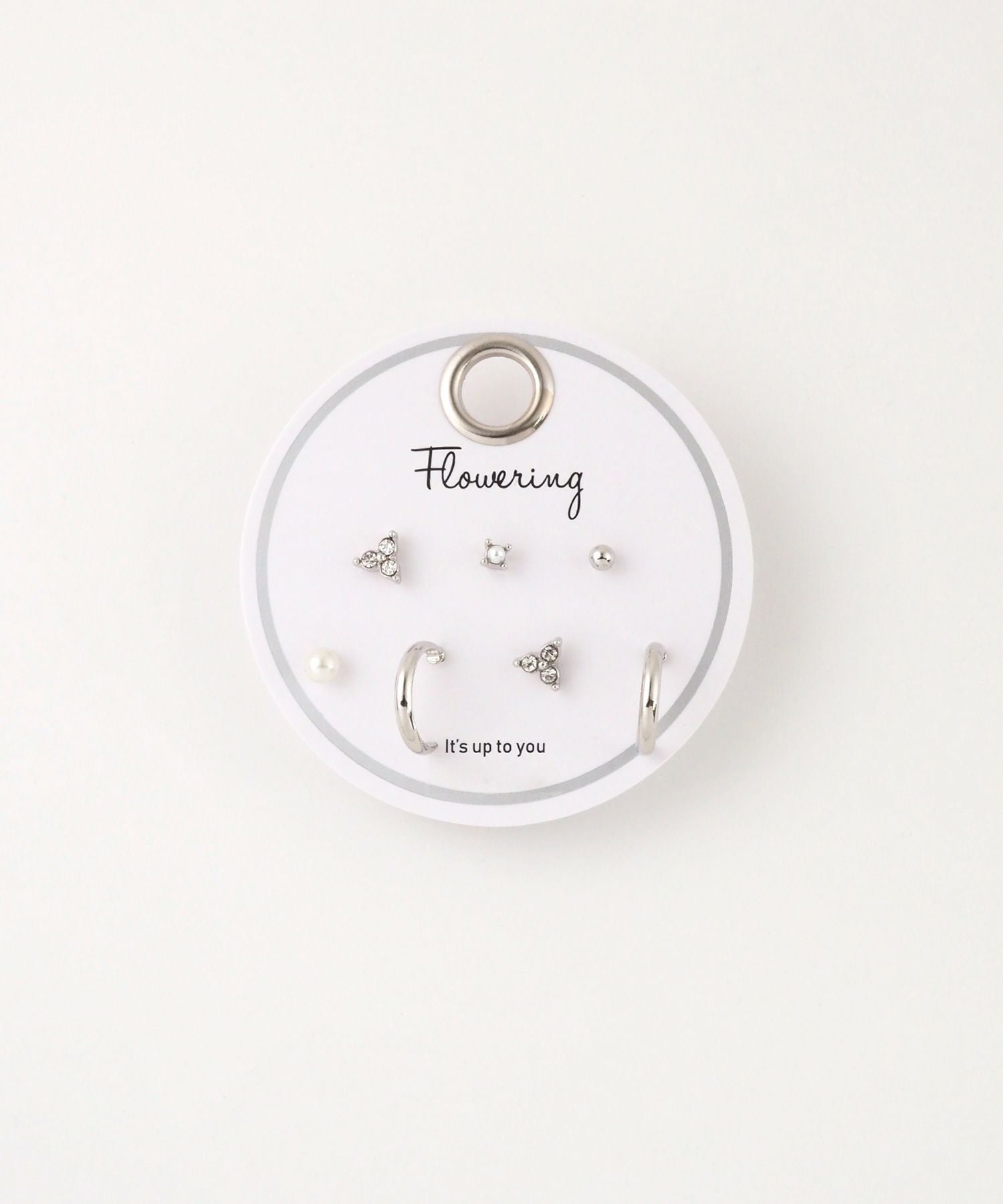 フープステンレスポストセットピアス