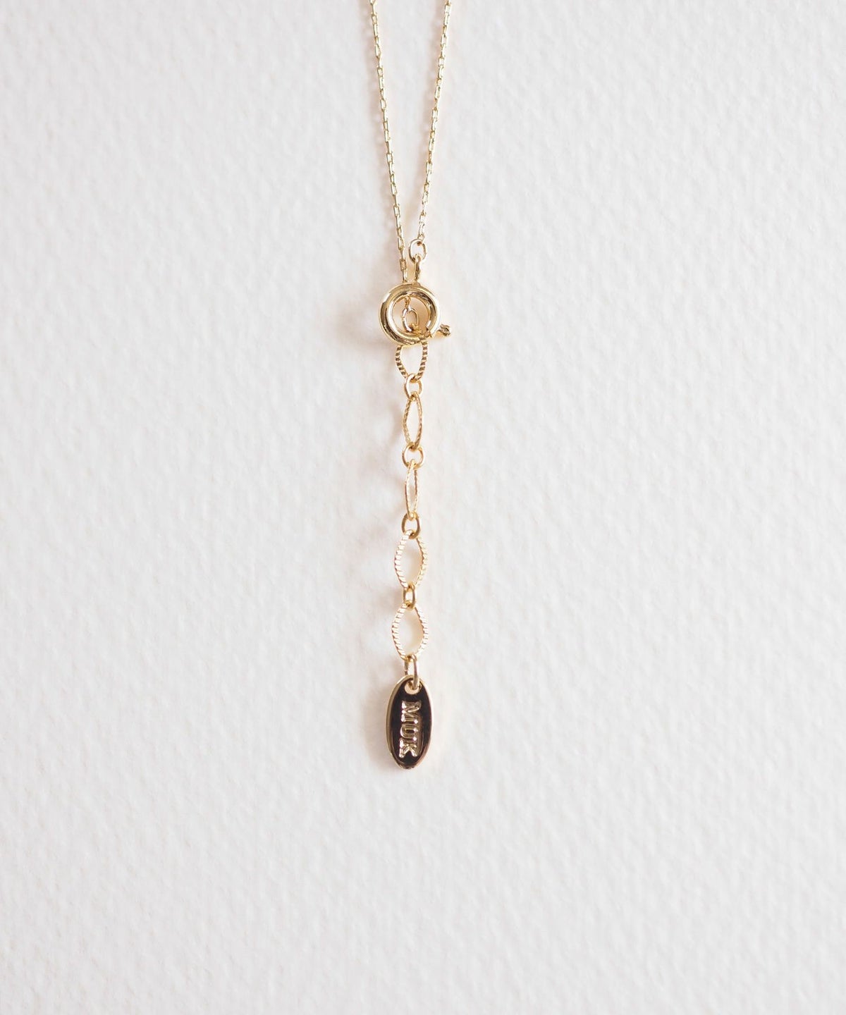 ナチュラルストーンオーバルネックレス【MUK Dreamy stone】