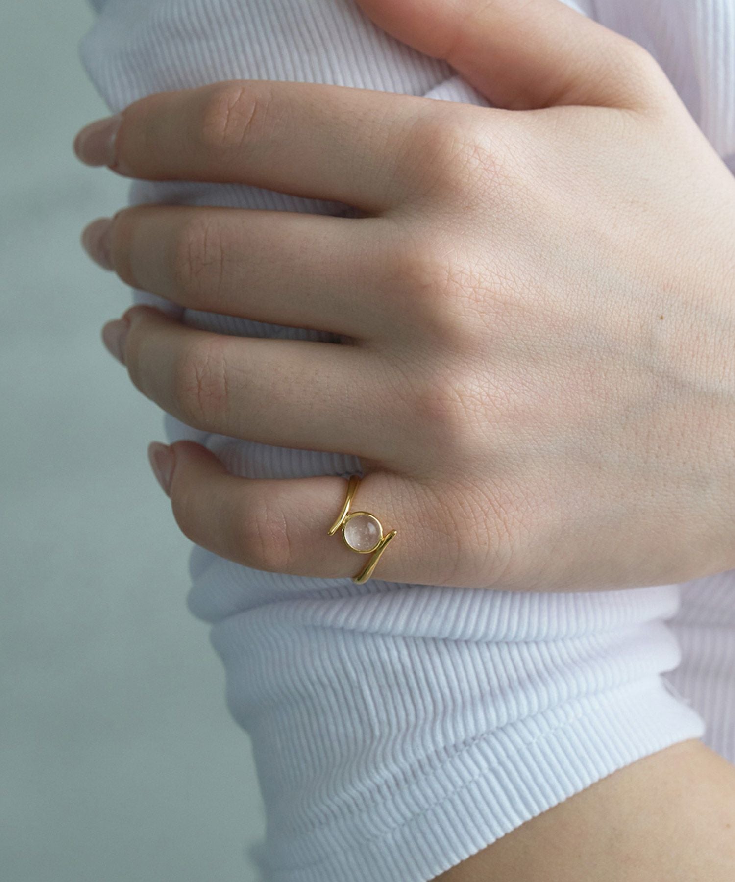 [SV925]クリスタルラップカーブリング