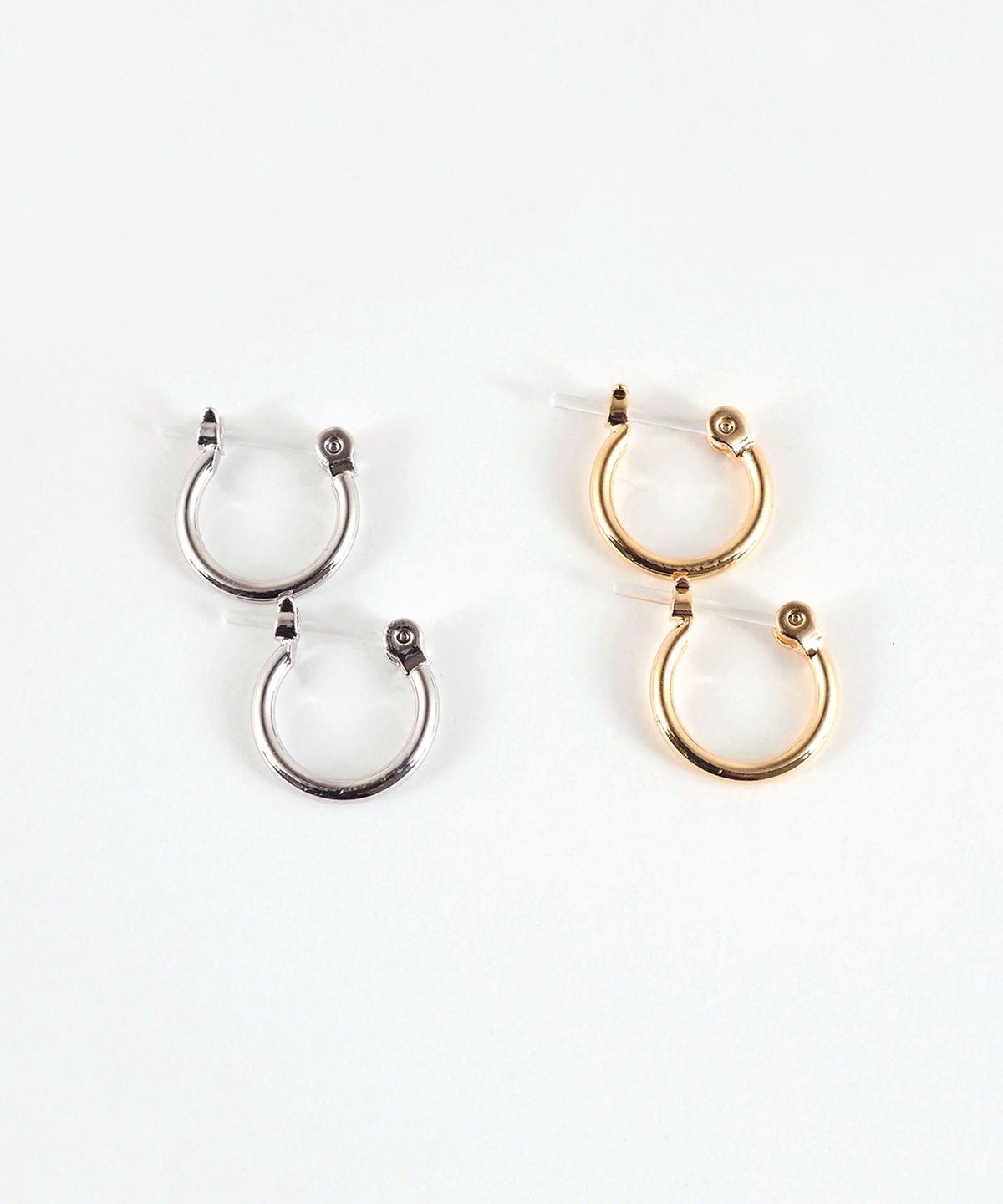 12mmフープ樹脂ポストピアス