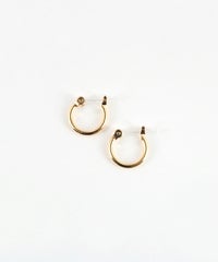 12mmフープ樹脂ポストピアス