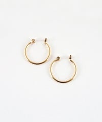 18mmフープ樹脂ポストピアス