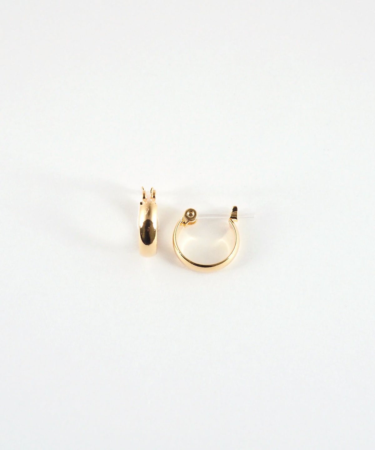 12mm甲丸フープ樹脂ポストピアス