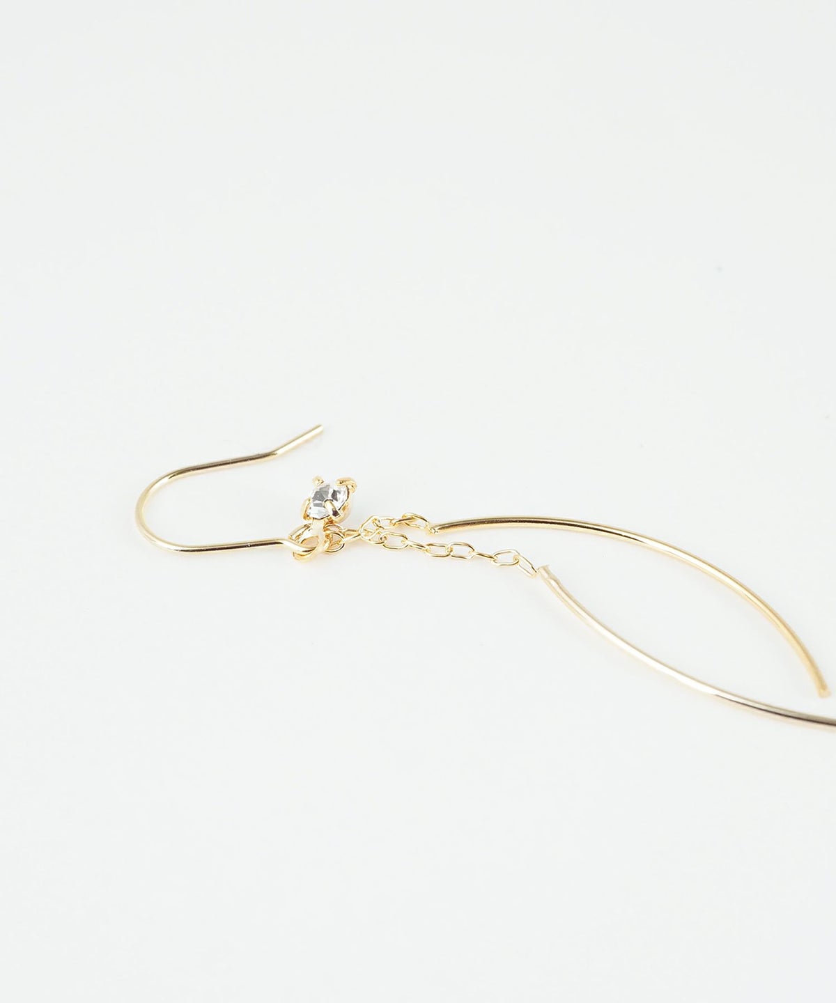 ダブルラインスイングフックピアス