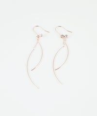 ダブルラインスイングフックピアス