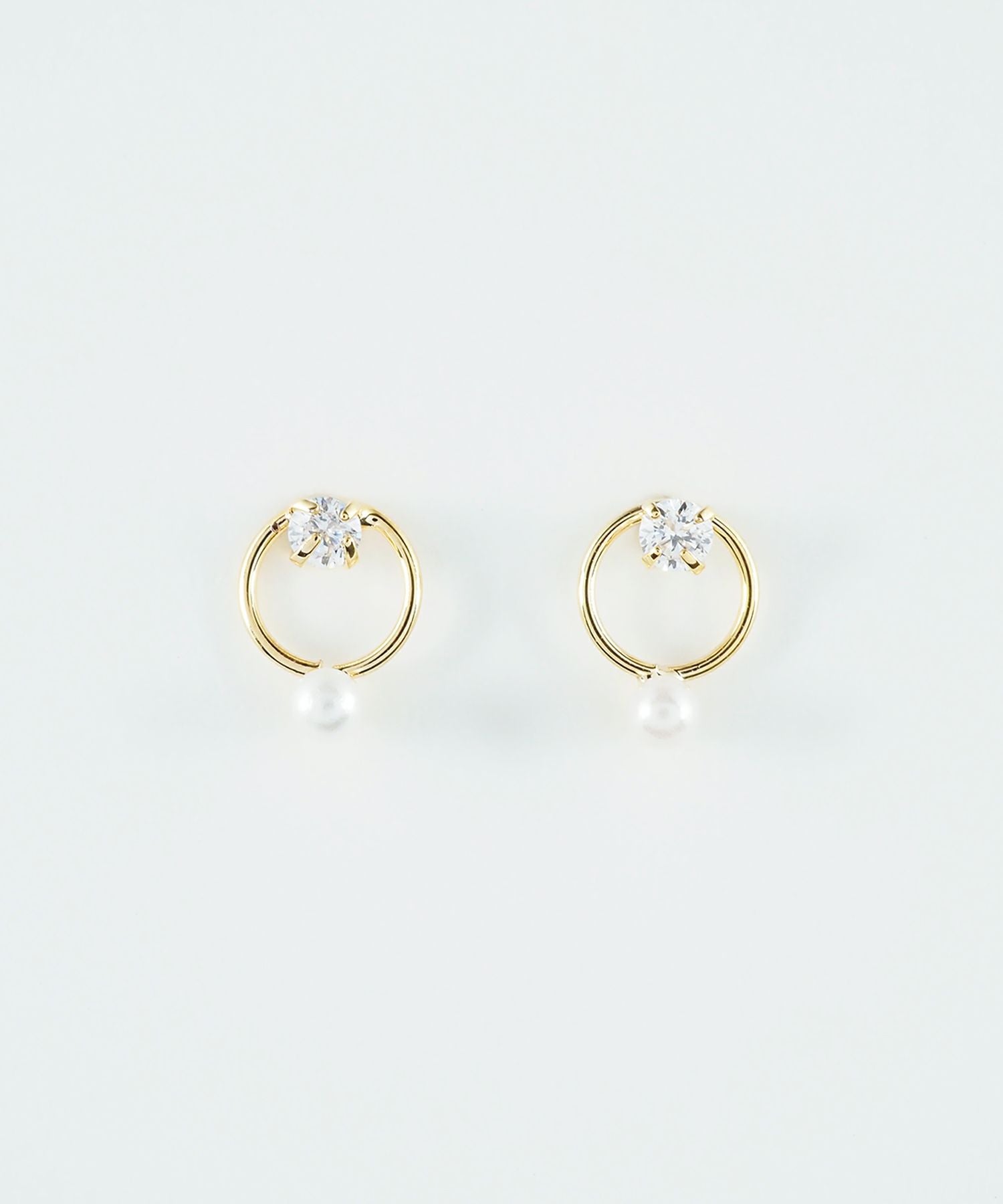 サークルラインミニピアス