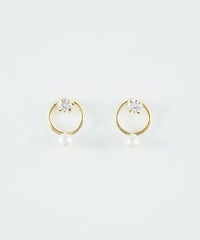 サークルラインミニピアス