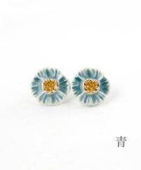 美濃焼タイル優花イヤリング【七窯社】