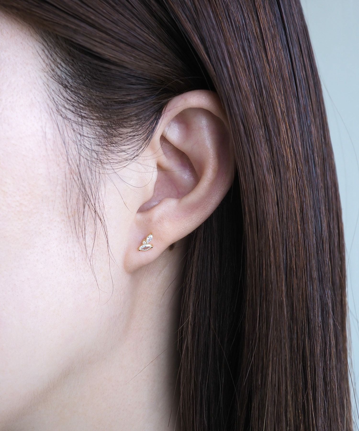 リーフセラミックポストピアス