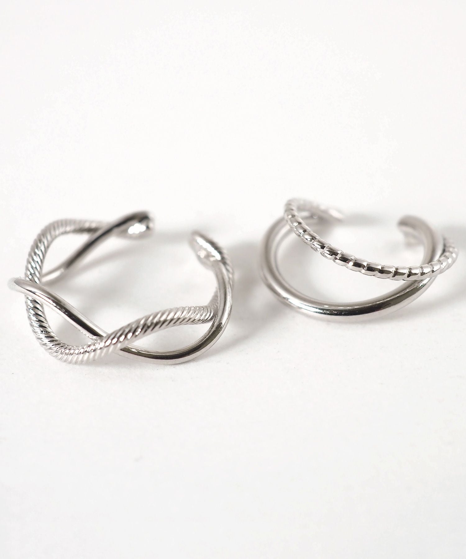 クロスセットイヤーカフ