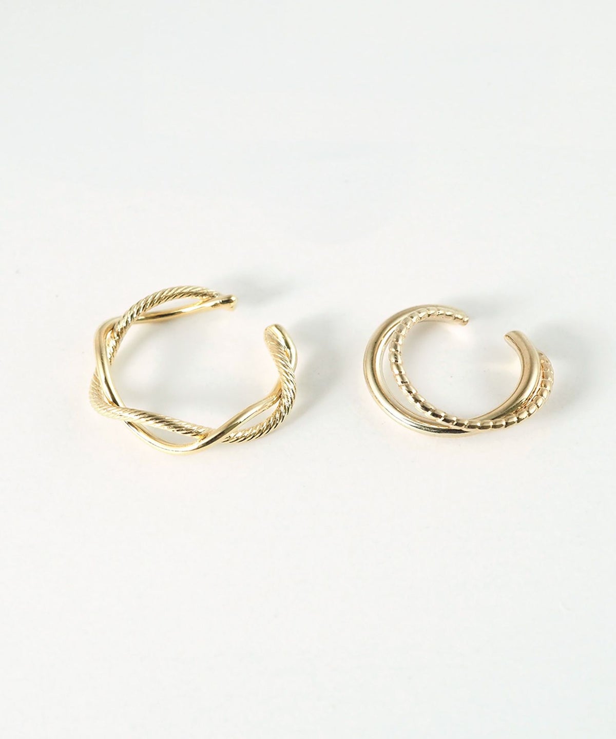 クロスセットイヤーカフ