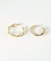 クロスセットイヤーカフ