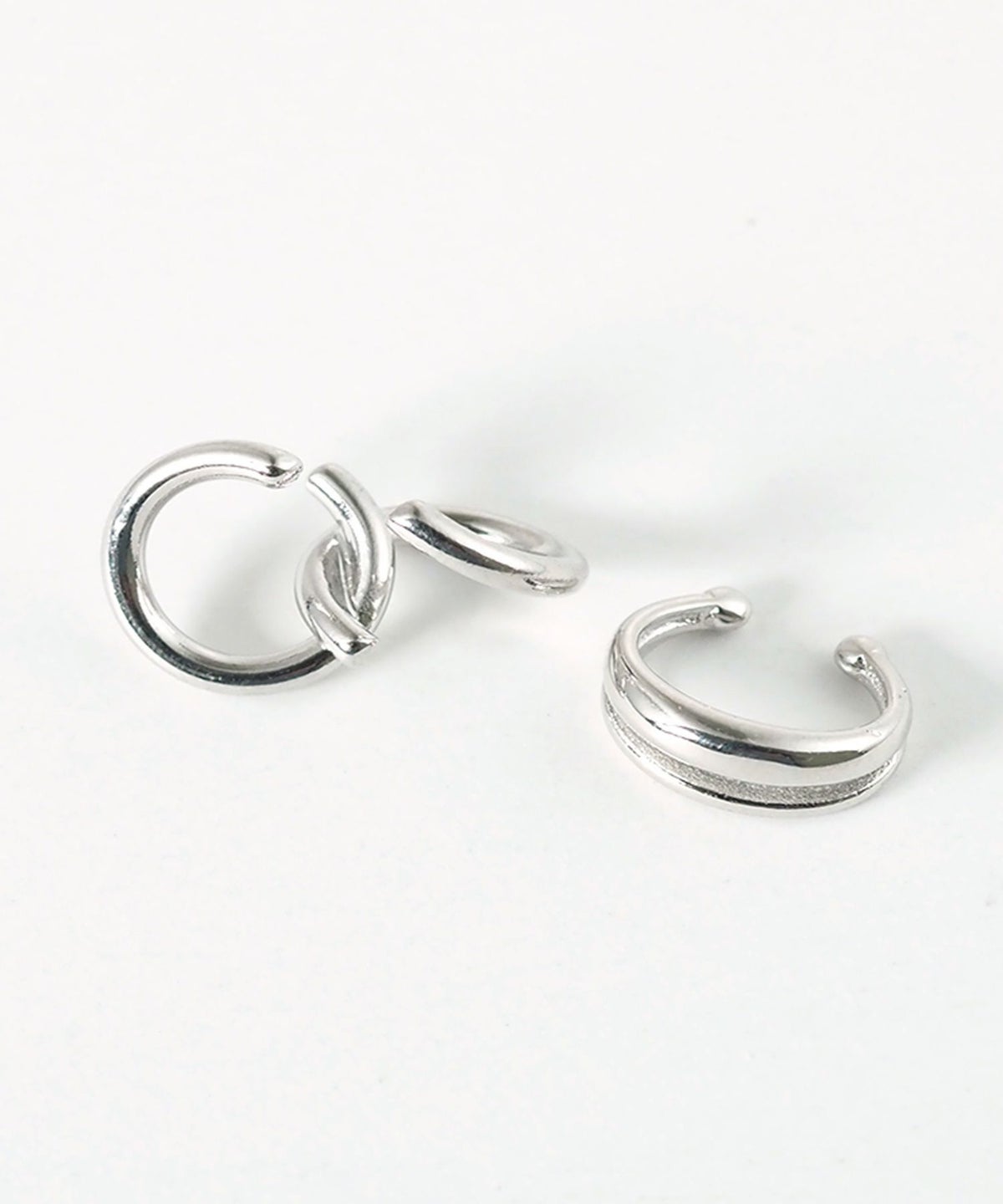 クロスサークルセットイヤーカフ