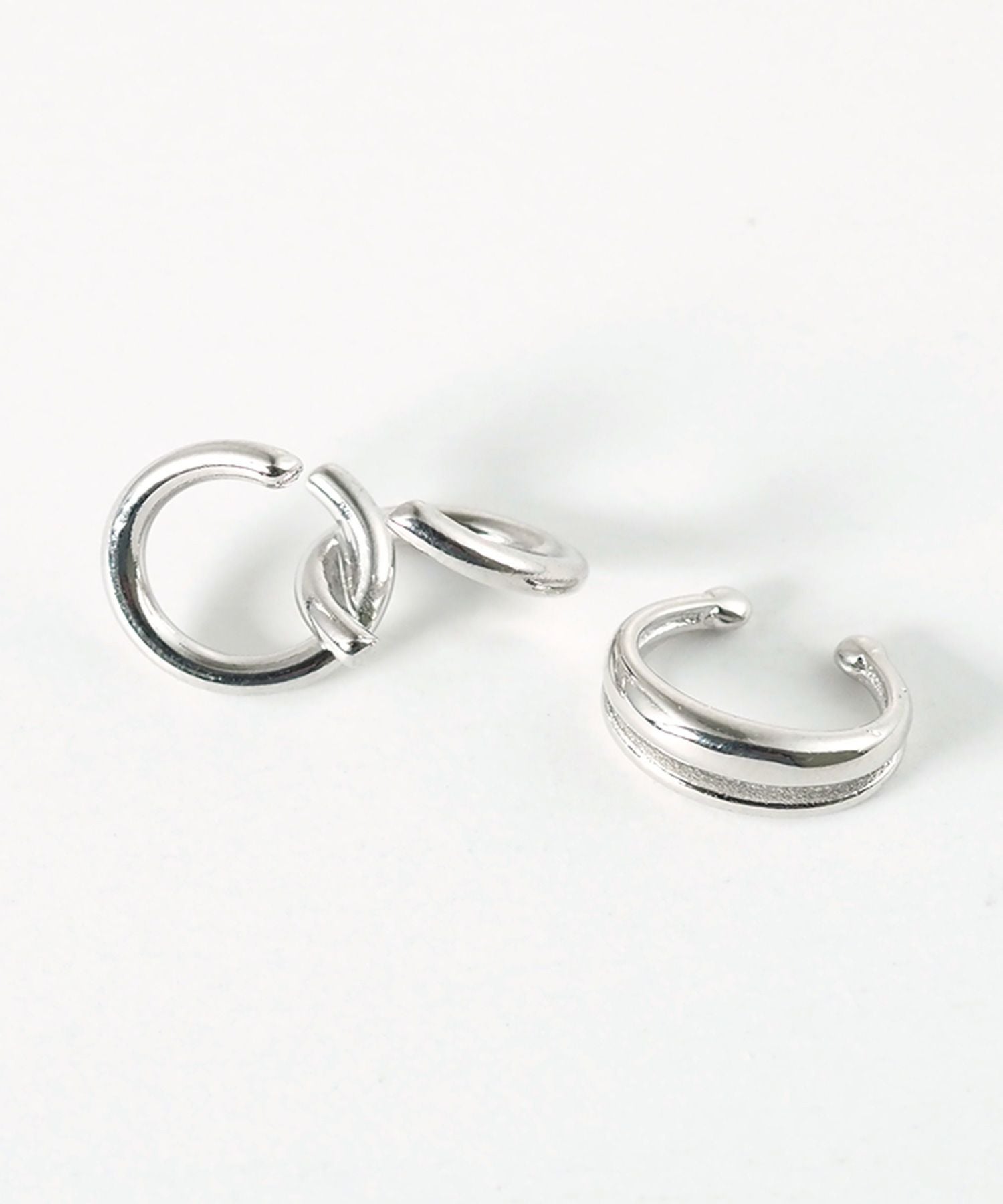 クロスサークルセットイヤーカフ