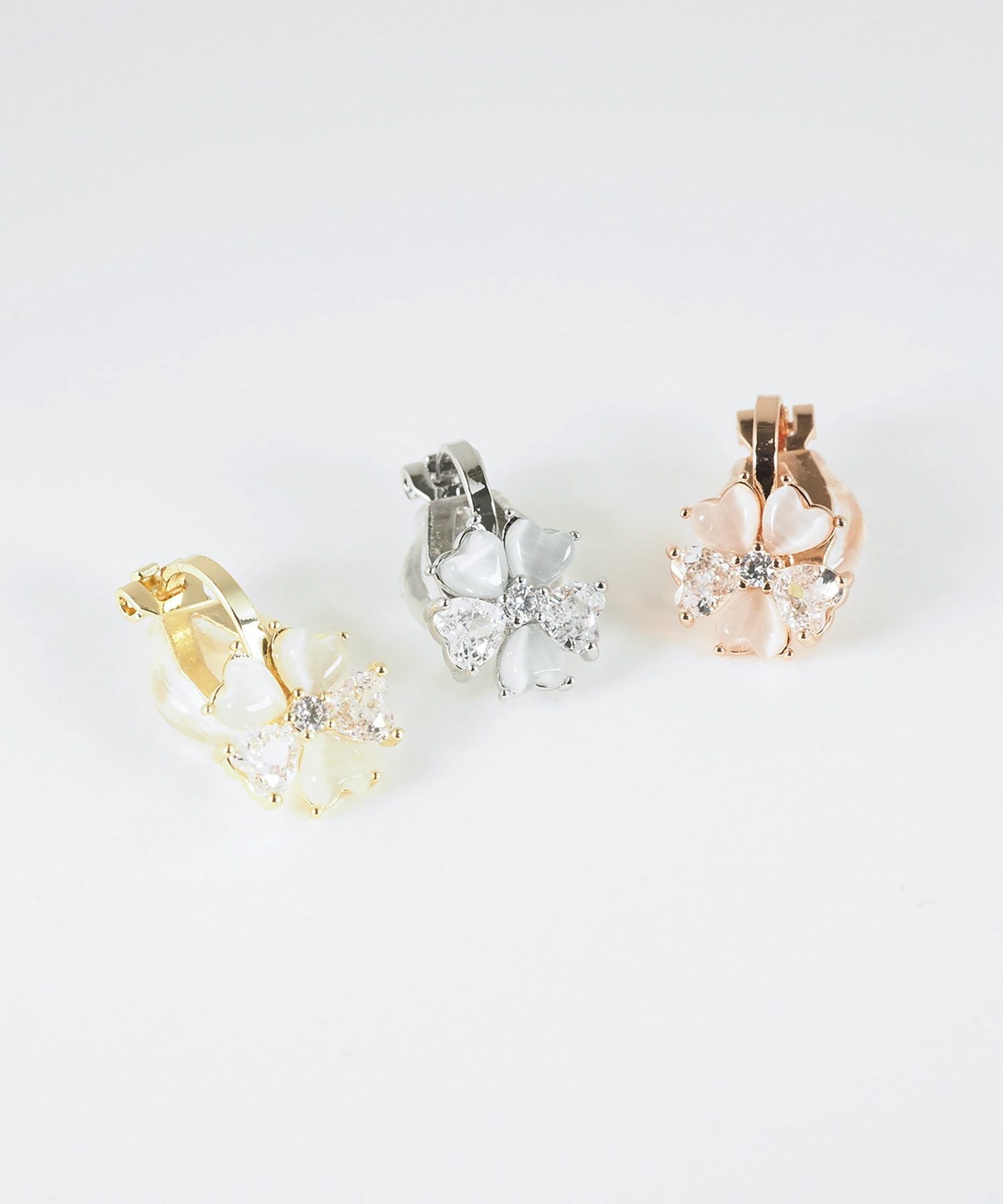 サクラキャッツアイクリップイヤリング | 【公式】MUK ONLINE SHOP