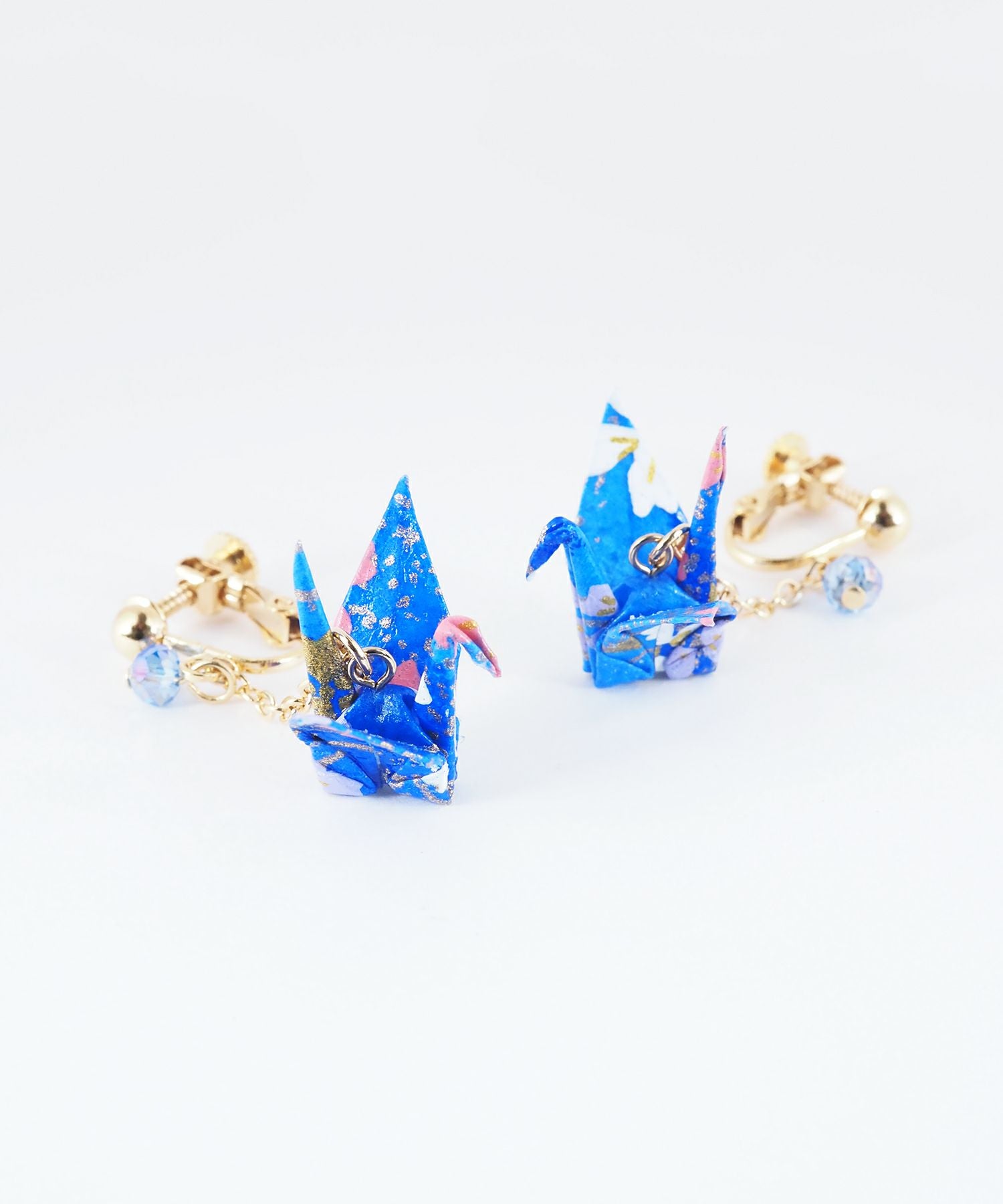友禅和紙折り鶴イヤリング | 【公式】MUK ONLINE SHOP｜人気