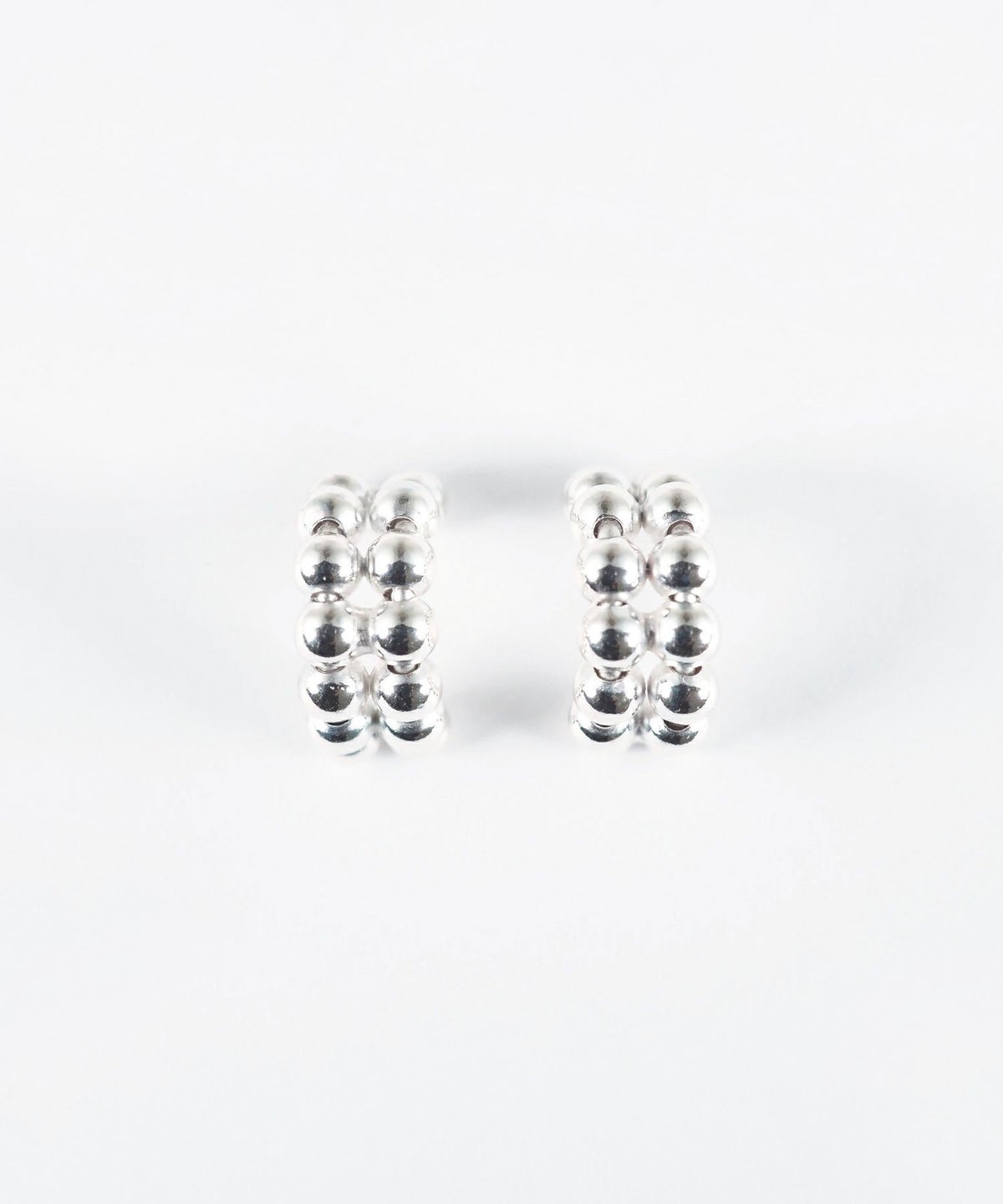 [SV925]ドットハーフフープピアス