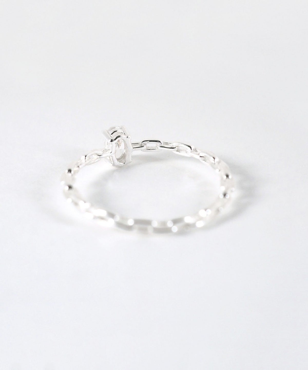 [SV925]チェーンデザインジルコニアリング