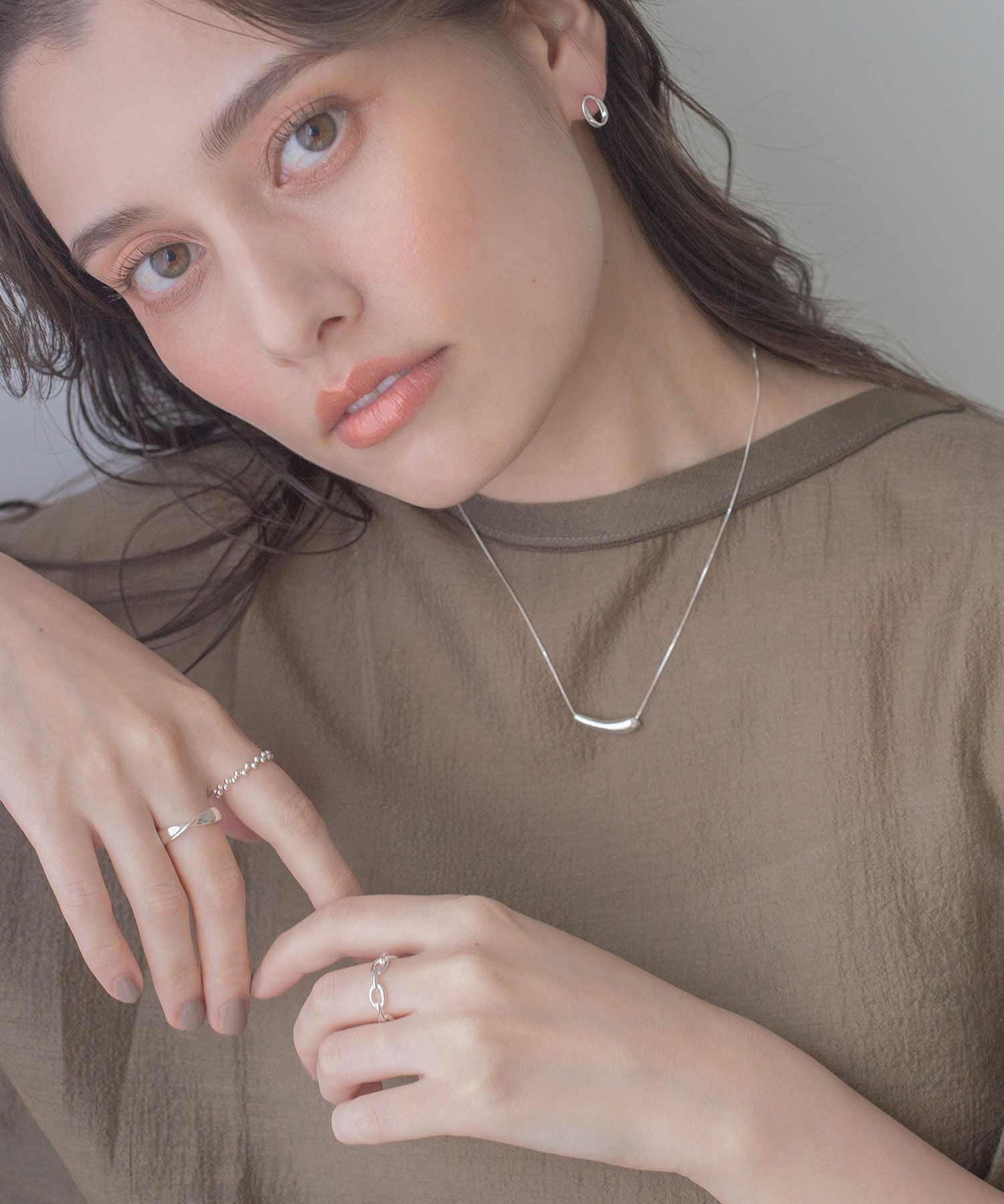 [SV925]ツイストオープンリング