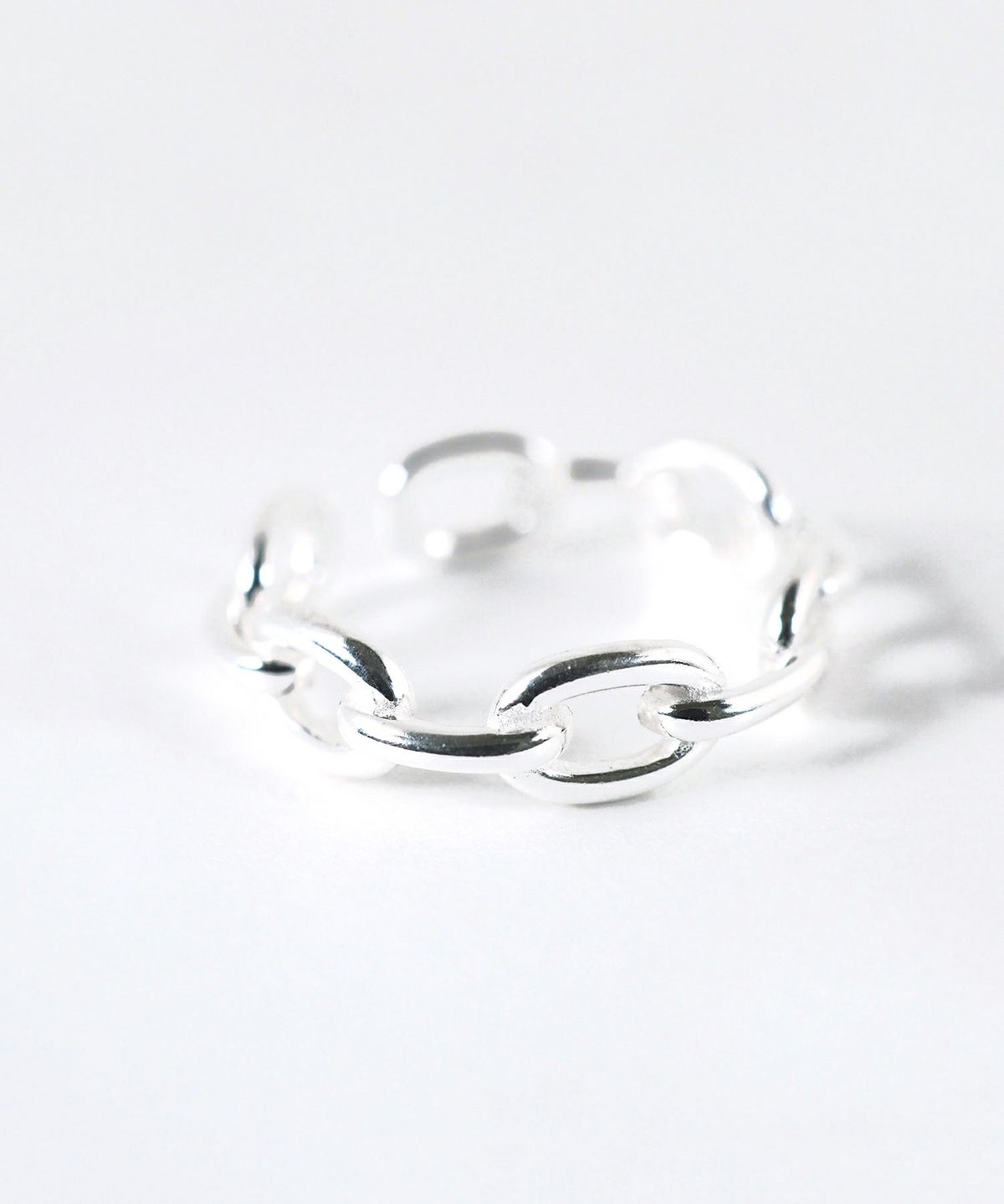 [SV925]チェーンデザインオープンリング