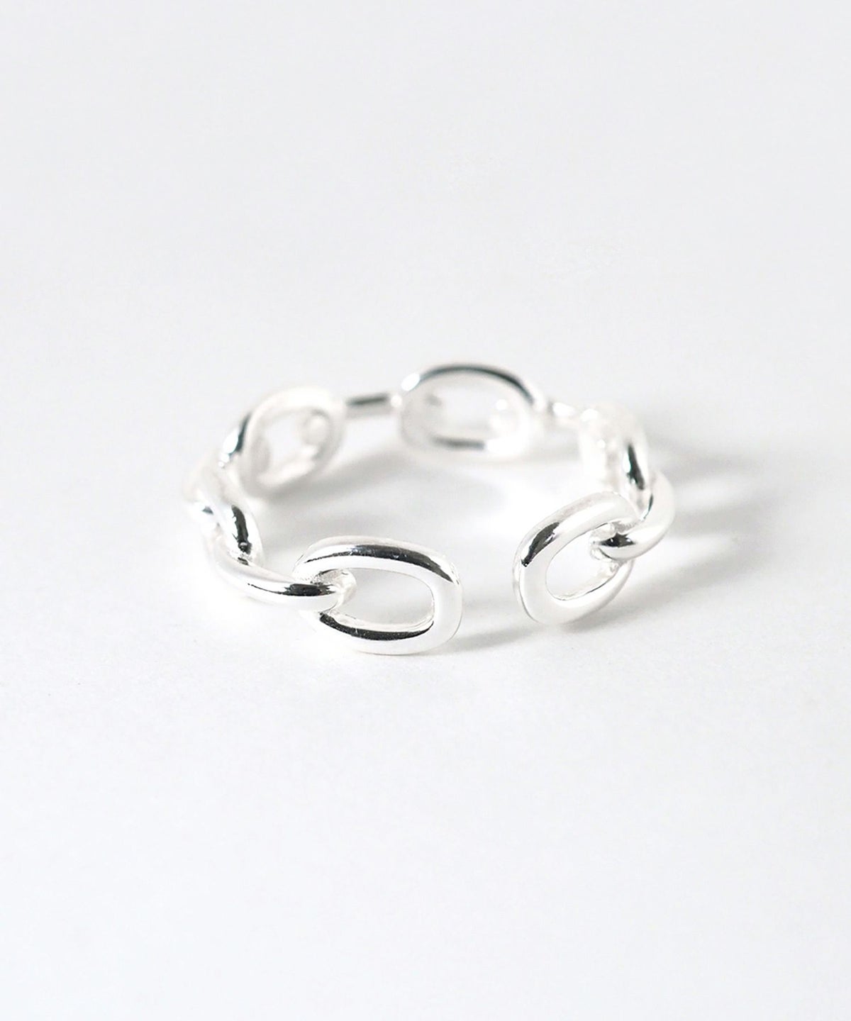 [SV925]チェーンデザインオープンリング