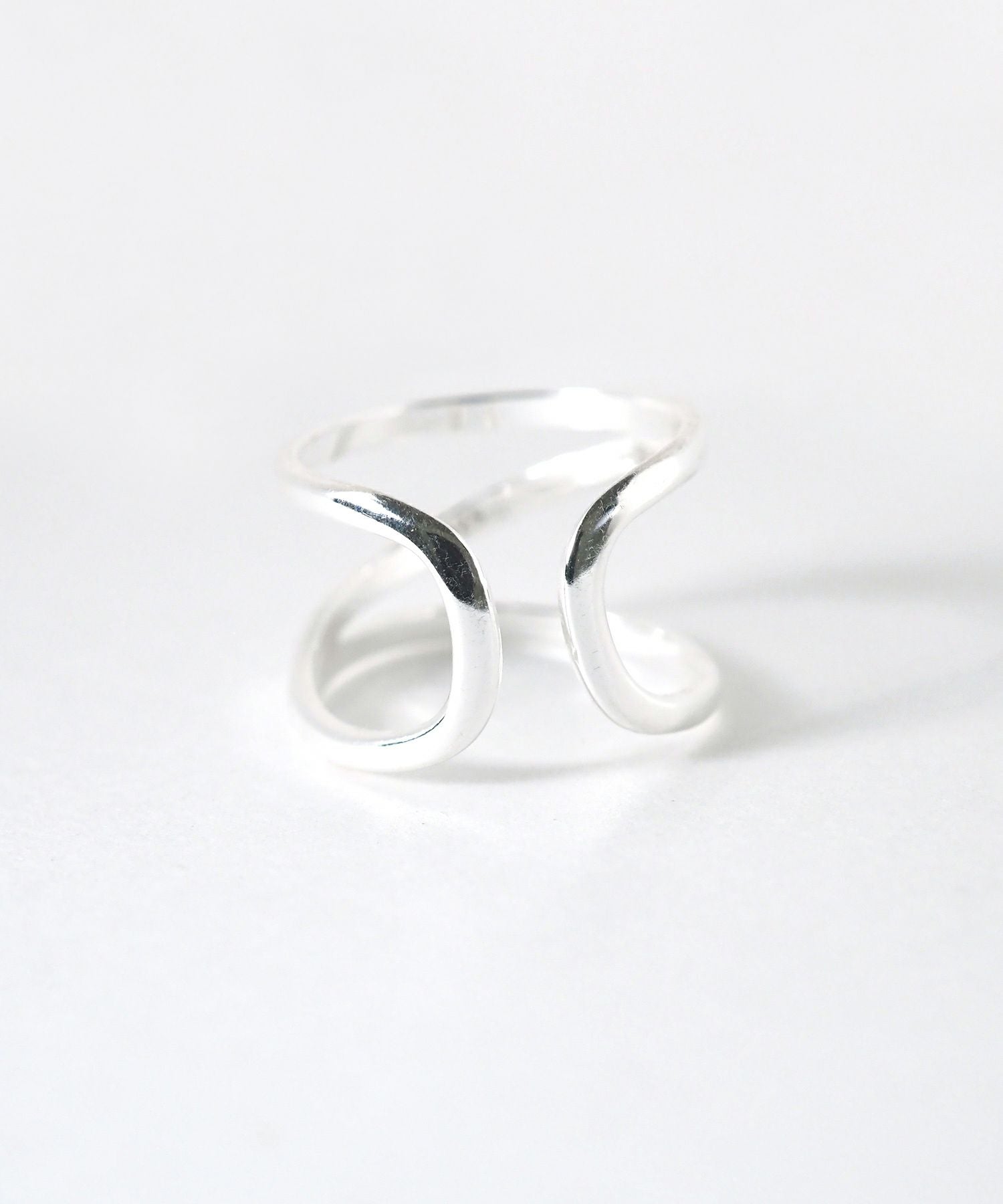 [SV925]ダブルラインピンキーリング