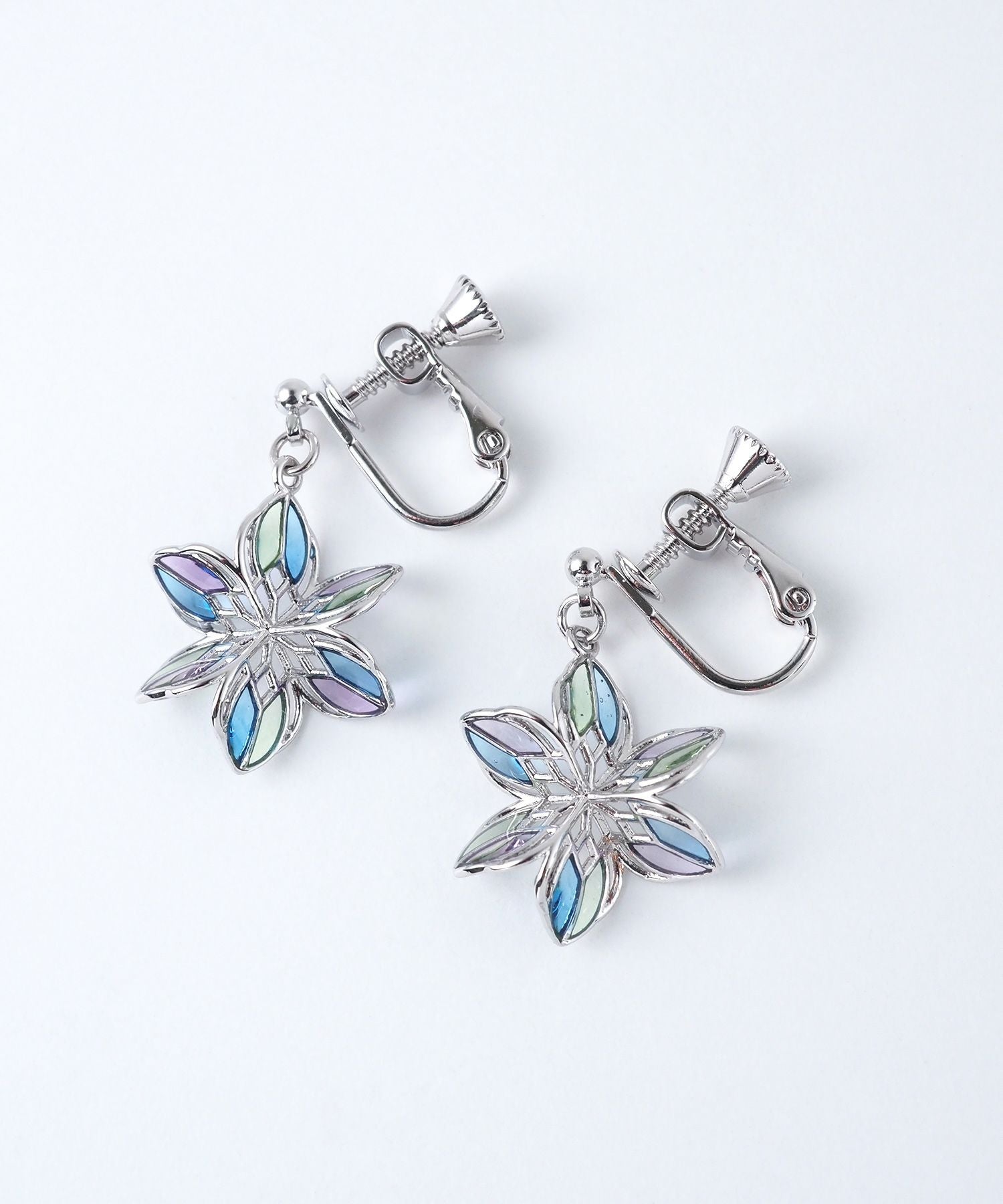 フラワーモロッカンイヤリング【MORROCCAN】