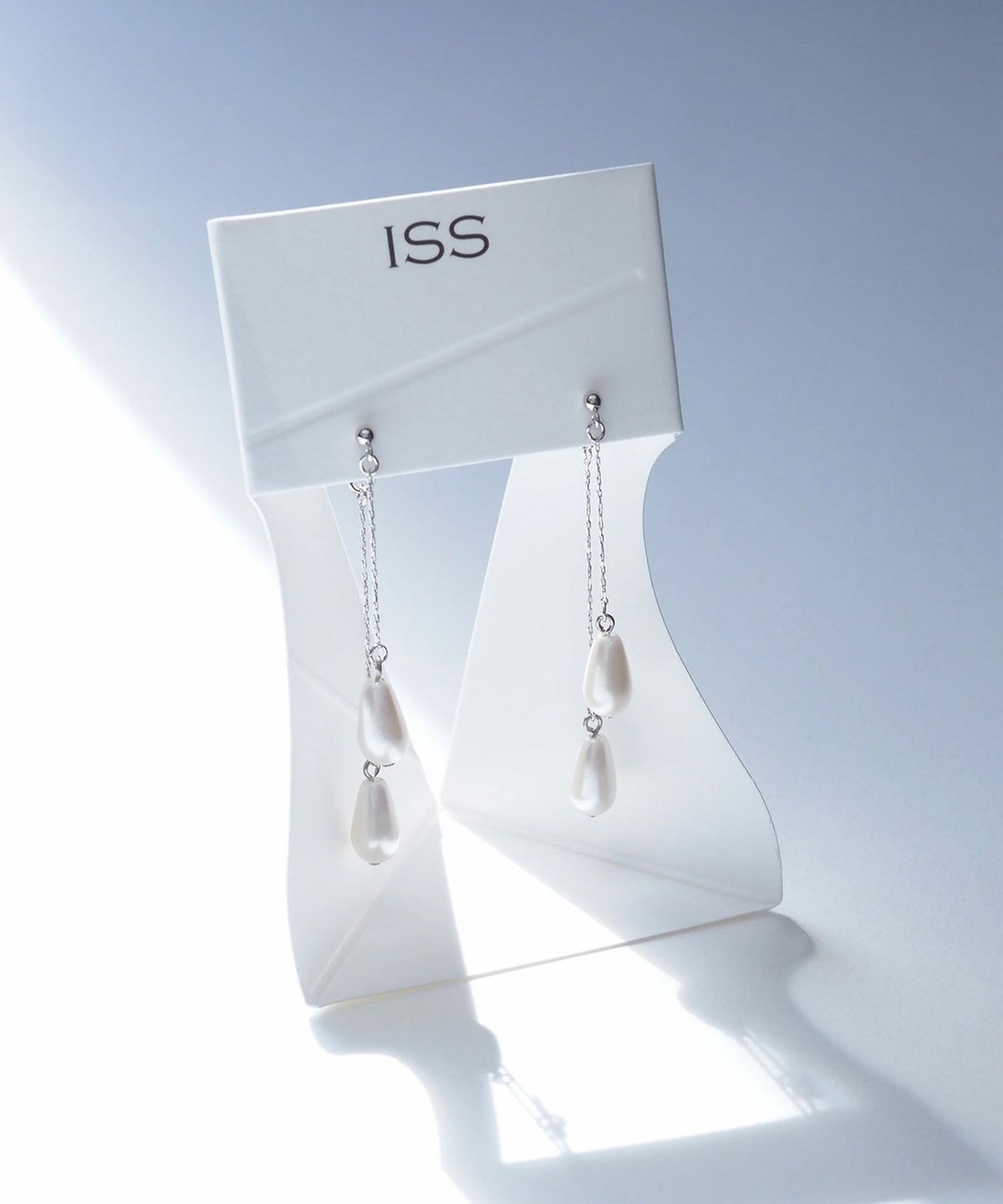 ドロップパールピュアチタンポストピアス【ISS】