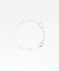 ステーション2wayステンレスブレスレット・アンクレット【Zoule】