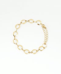 サークルチェーン2wayステンレスブレスレット・アンクレット【Zoule】