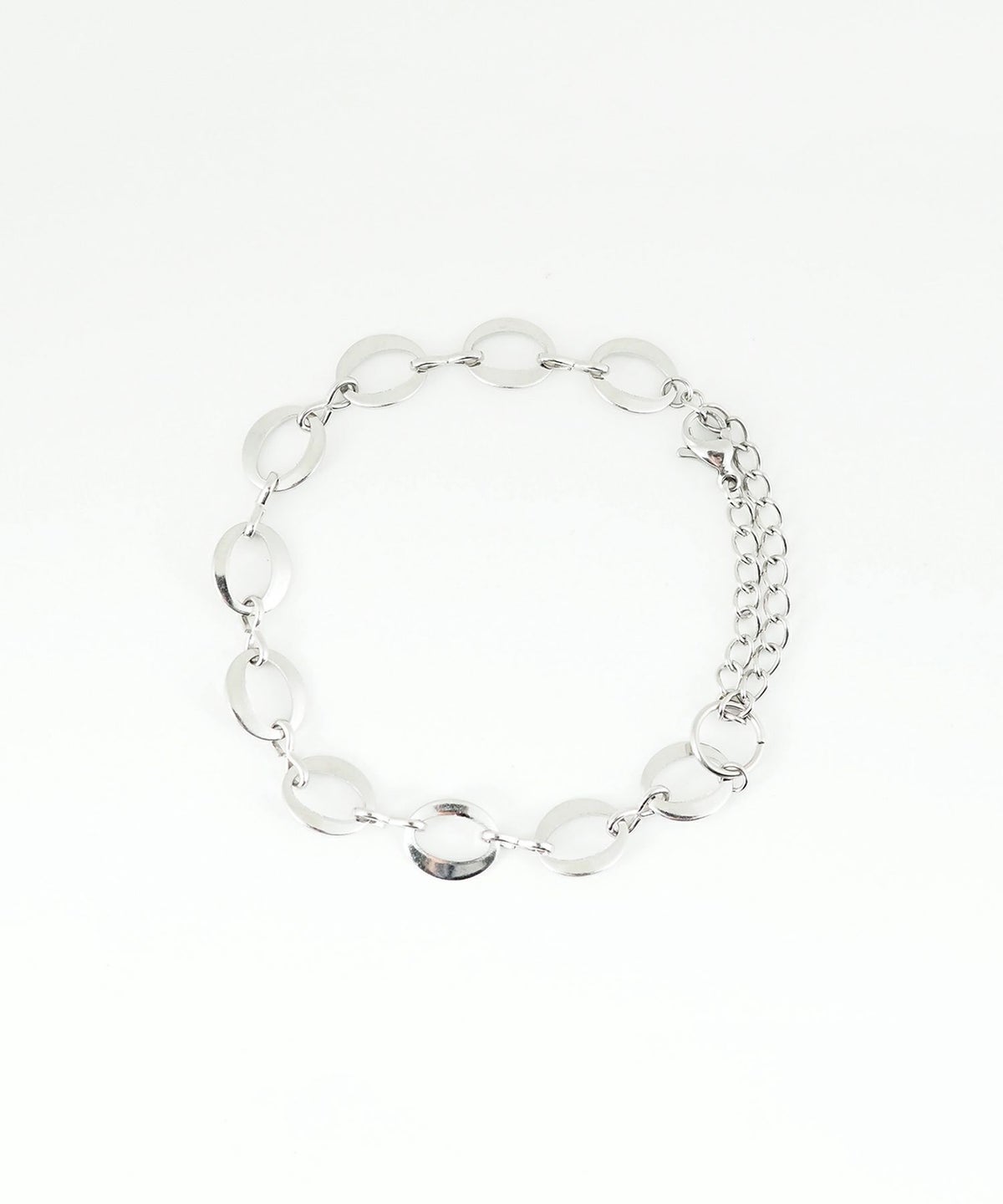 サークルチェーン2wayステンレスブレスレット・アンクレット【Zoule】