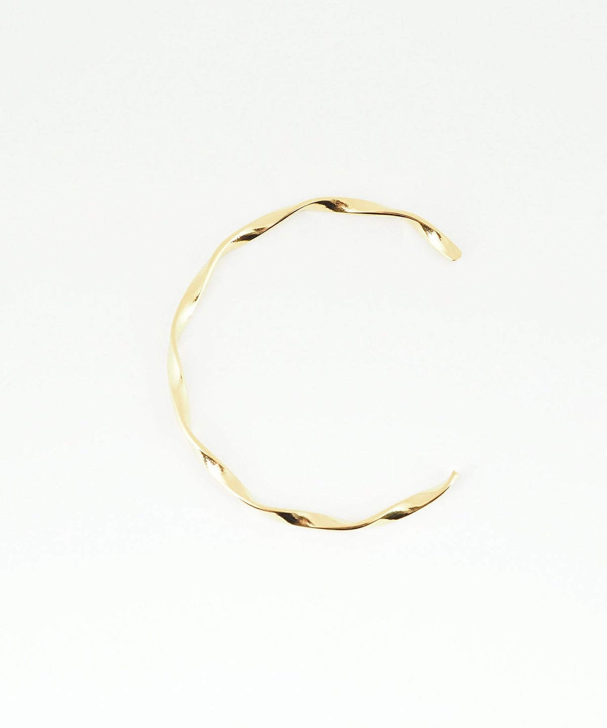 ツイストステンレスバングル【Zoule】