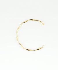 ツイストステンレスバングル【Zoule】