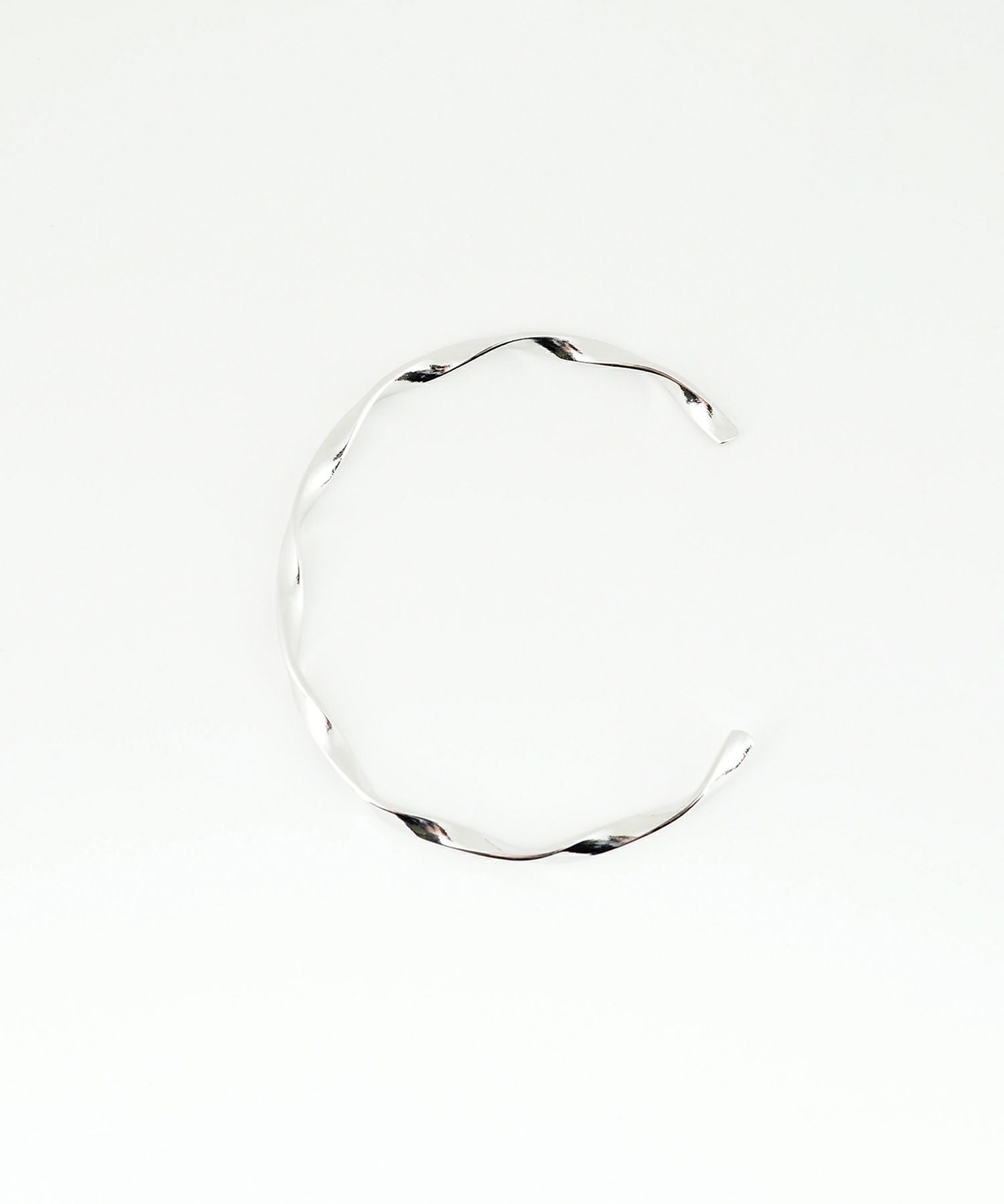 ツイストステンレスバングル【Zoule】