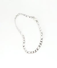 フィガロチェーンマグネットステンレスブレスレット