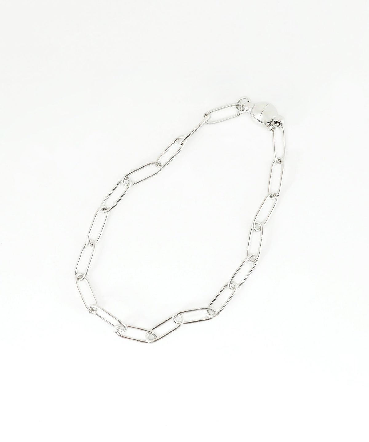 アズキチェーンマグネットステンレスブレスレット