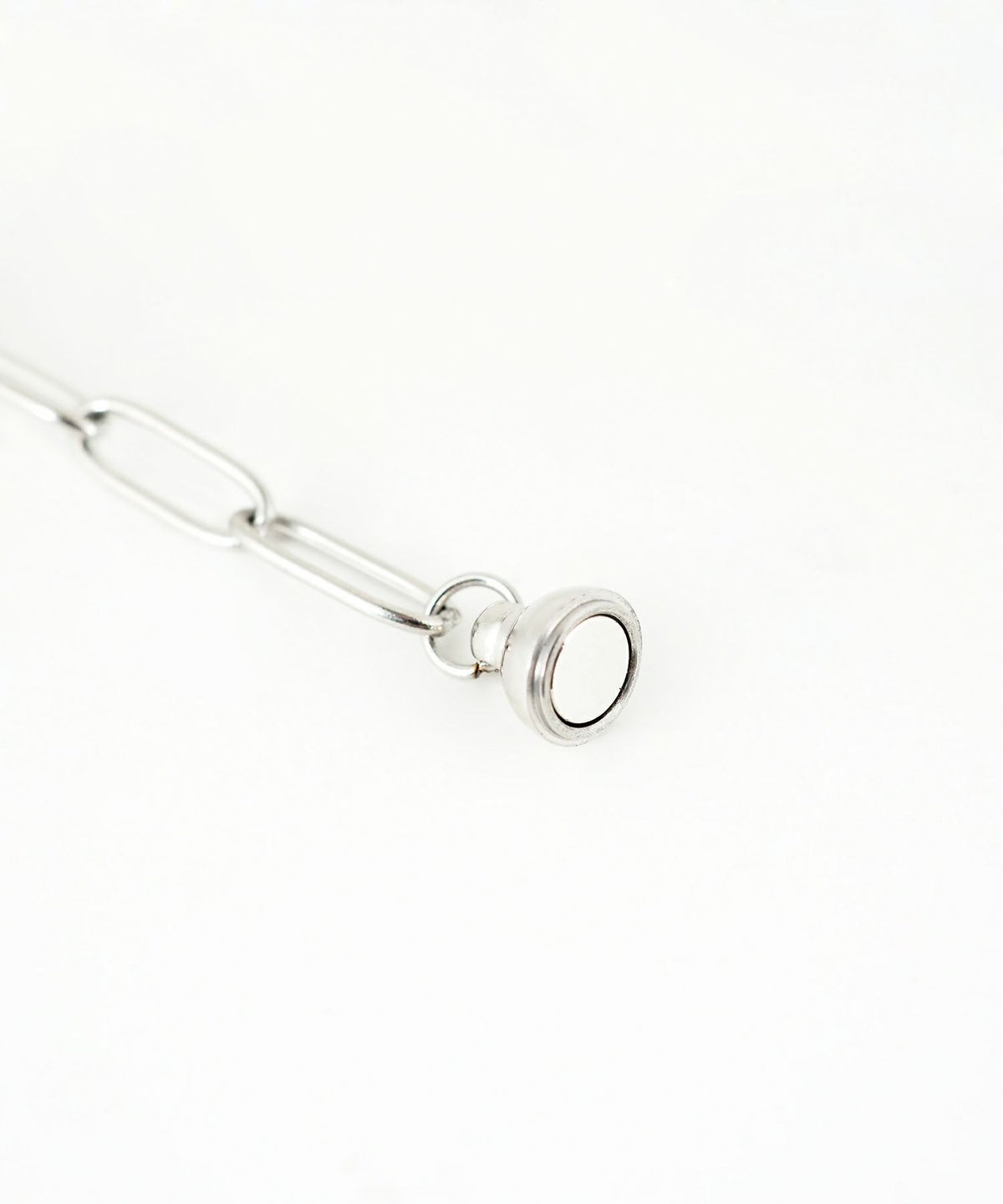 アズキチェーンマグネットステンレスブレスレット