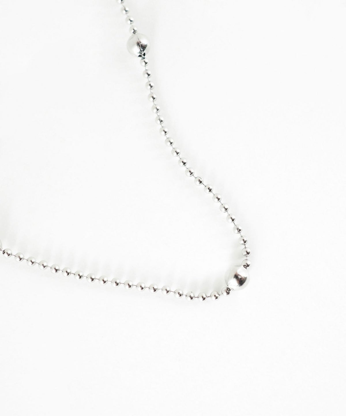 ボールチェーンマグネットステンレスブレスレット