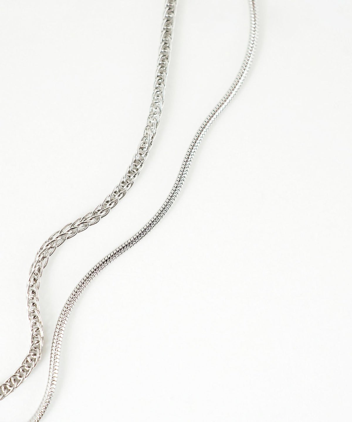 ターラントチェーン2連マグネットステンレスブレスレット