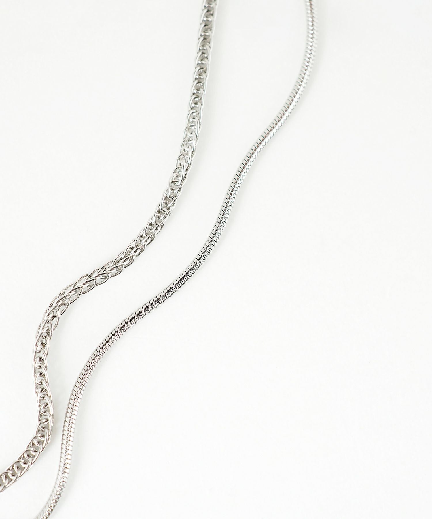 ターラントチェーン2連マグネットステンレスブレスレット