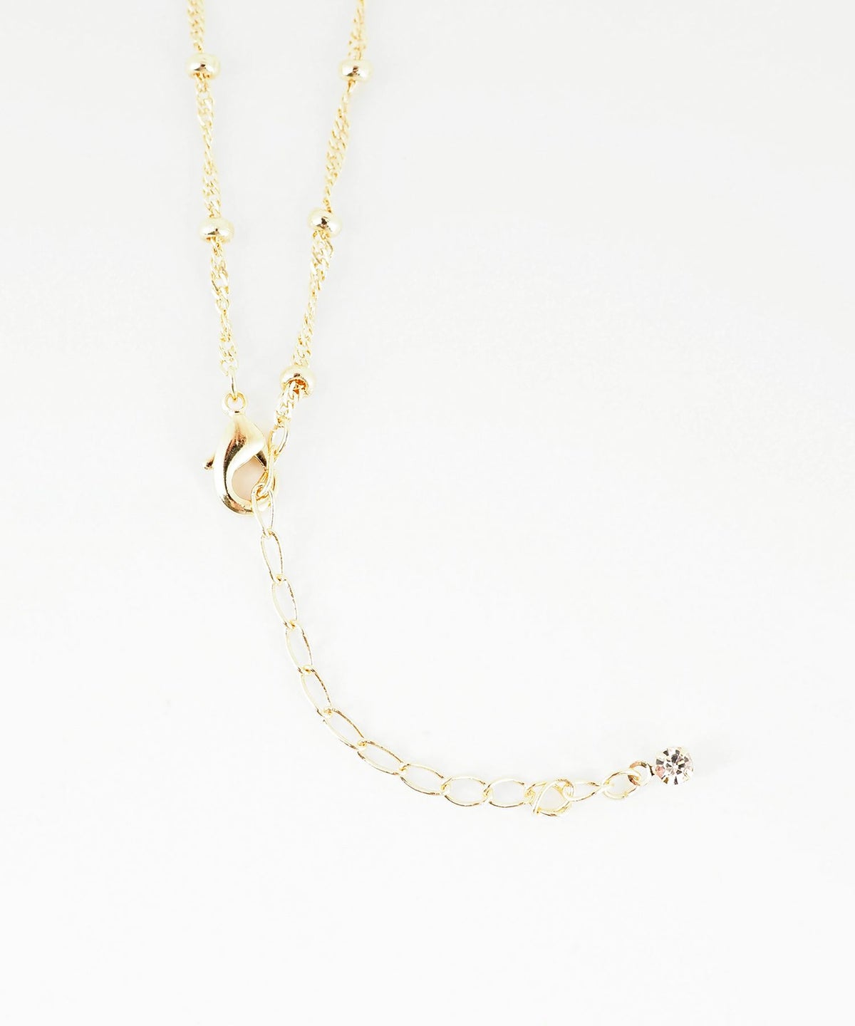 ツイストボールチェーンネックレス