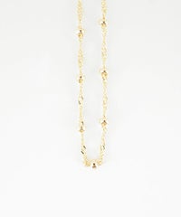 ツイストボールチェーンネックレス