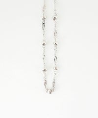 ツイストボールチェーンネックレス