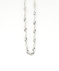 ツイストチェーンロングネックレス