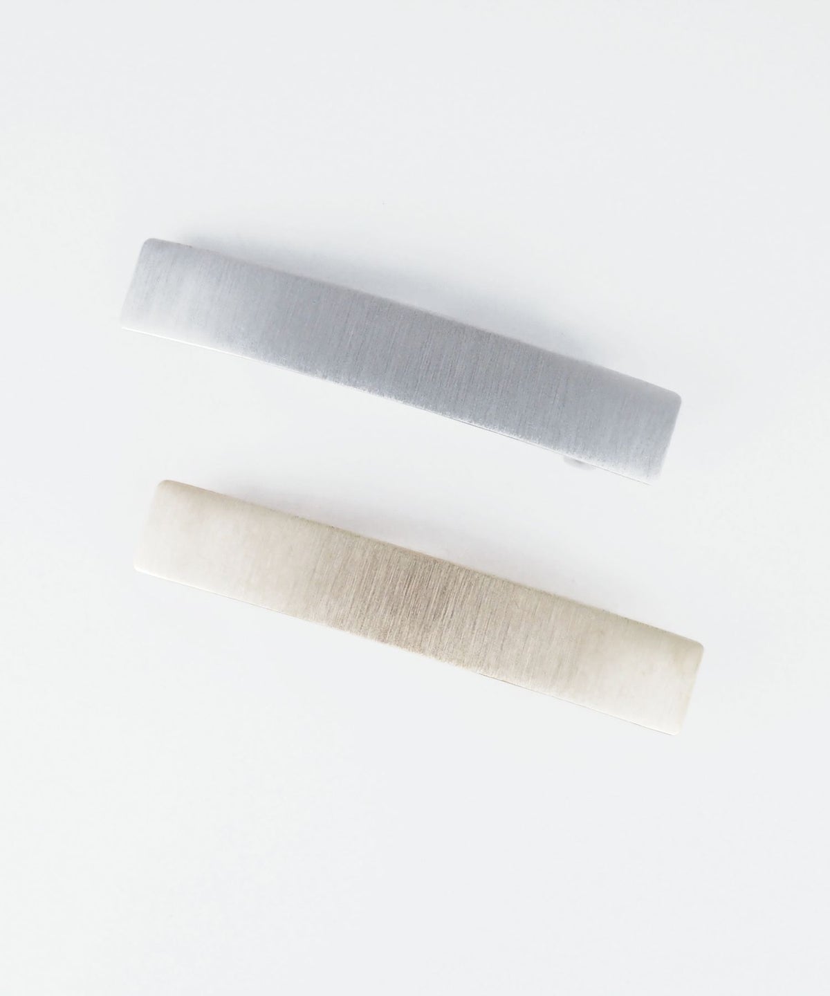 メタルスクエアバレッタ