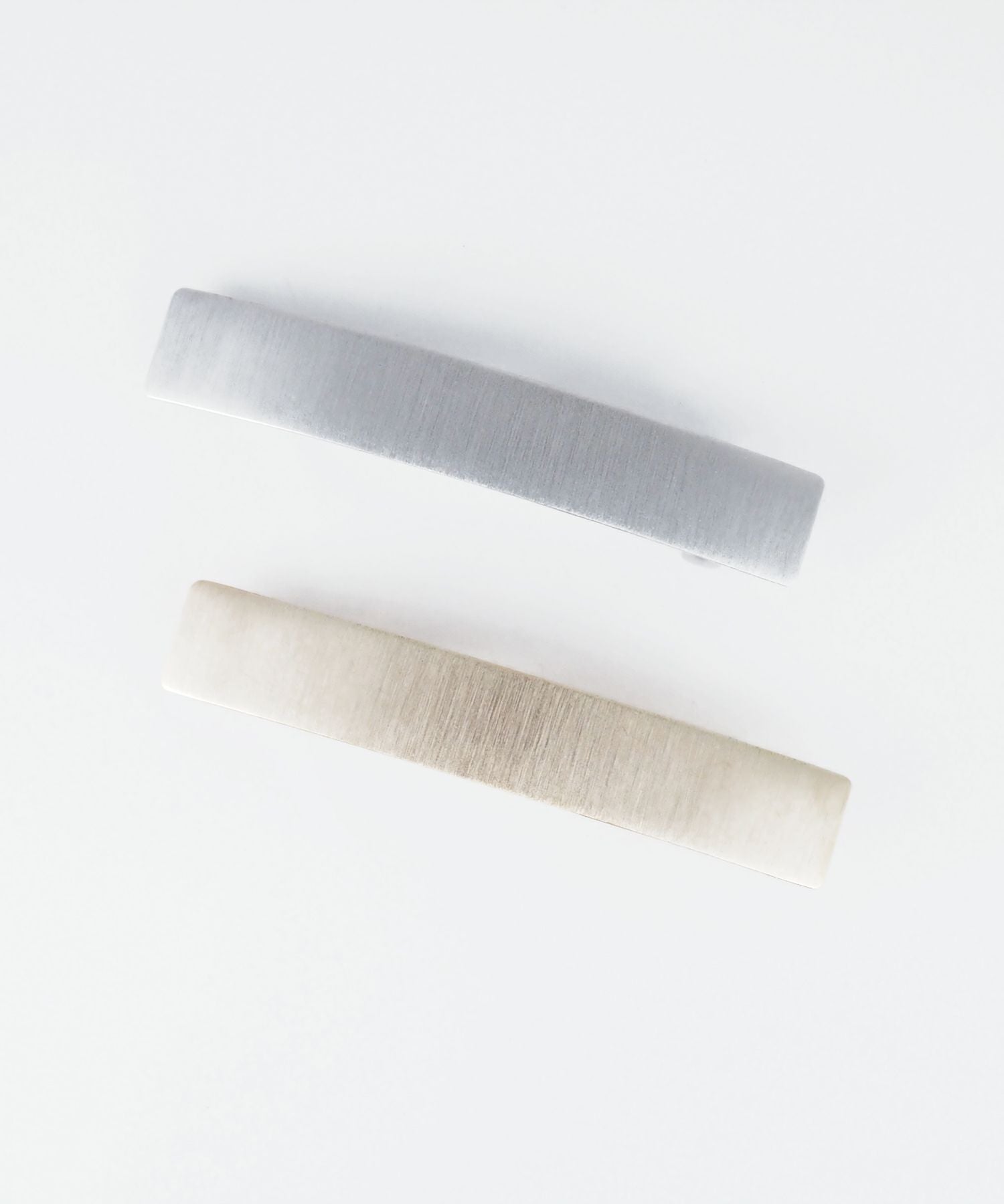 メタルスクエアバレッタ