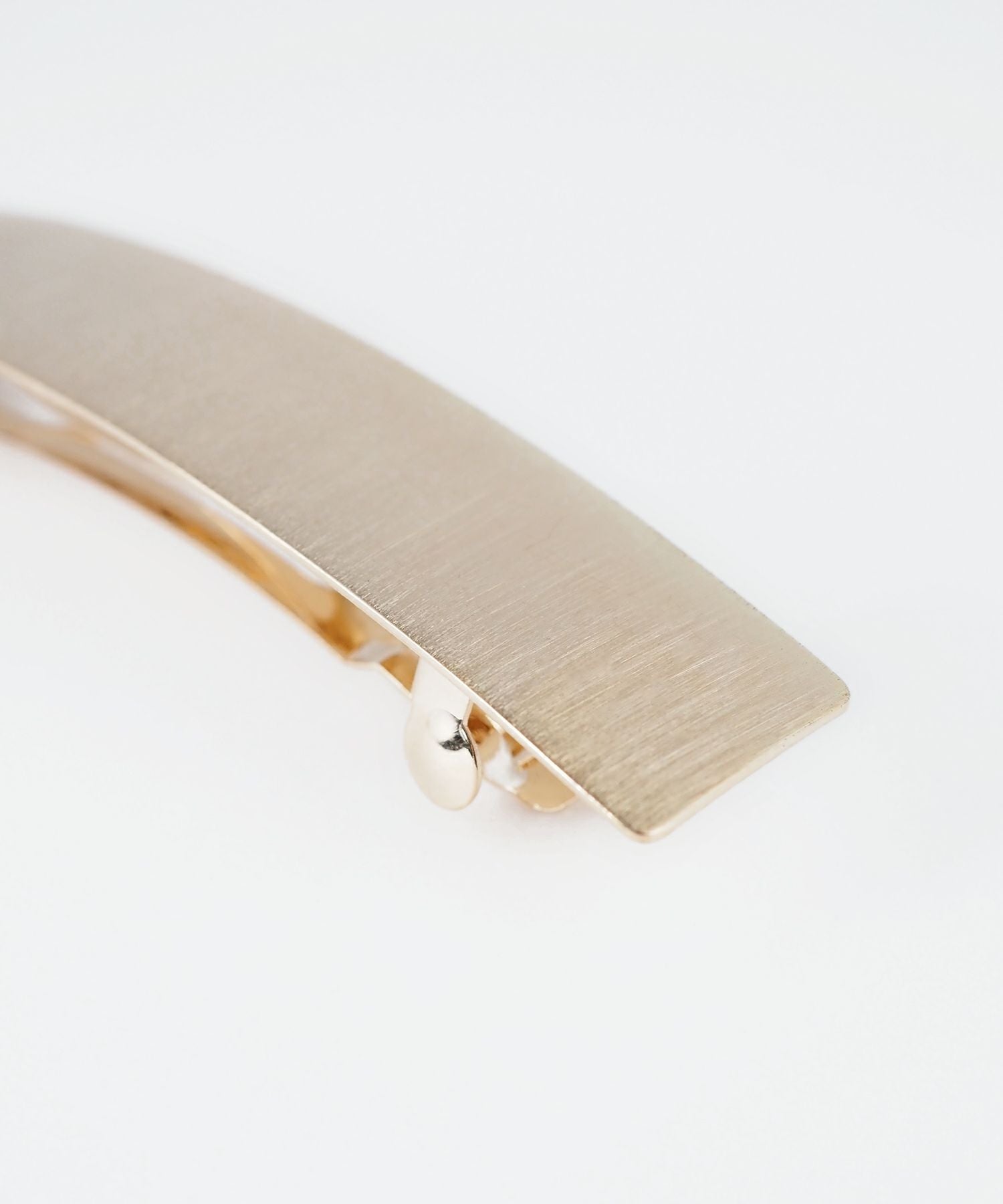 メタルスクエアバレッタ