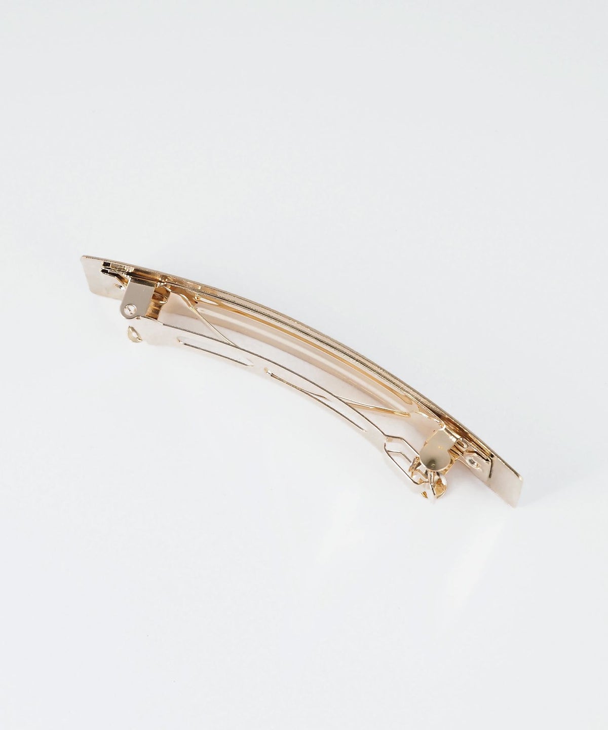 メタルスクエアバレッタ