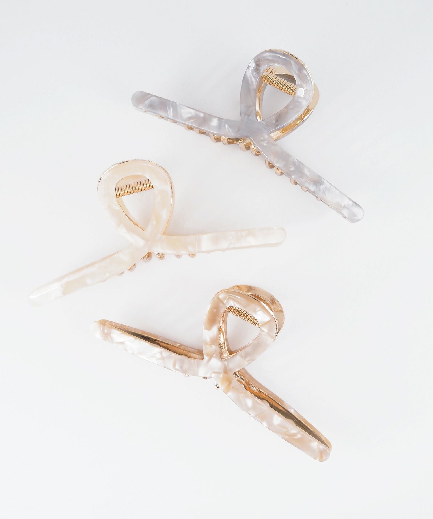 ニュアンスカラーくるりんバンスクリップ