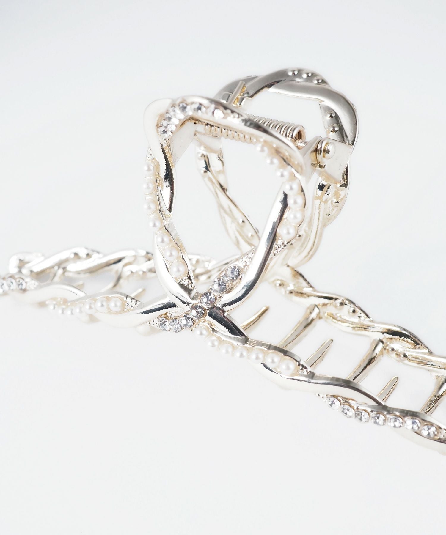 パールビジュークロスバンスクリップ